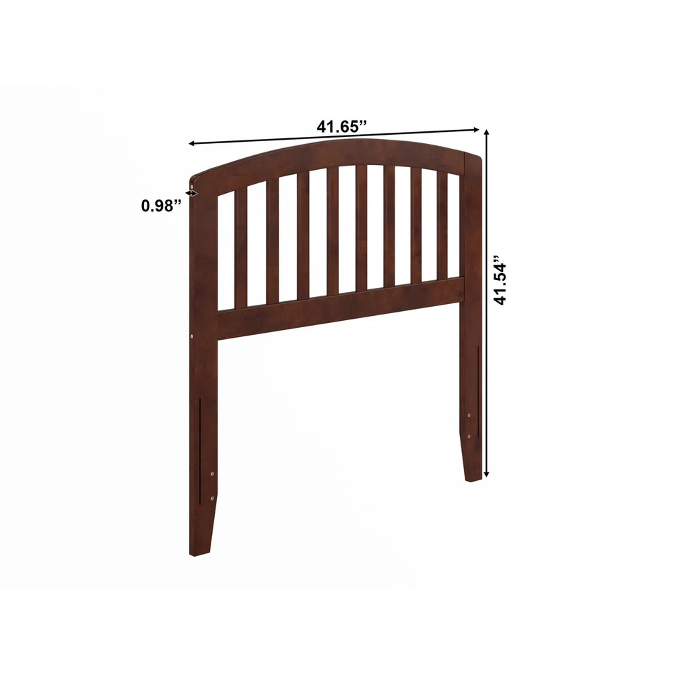 Cabecero Richmond Doble Tamaño con Cargador Accesible en Nogal Foto 4 de 4