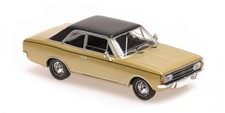 Minichamps Opel Commodore A 1970 Gold Metallic 1:43 Diecast Model Car