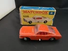 T127-MATCHBOX LESNEY No8E RED FORD MUSTANG FASTBACK WITH BOX