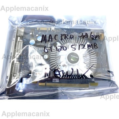 Apple Mac Pro 2nd Gen Compatible GT120 512MB Dual DVI Video Graphics Card NEW