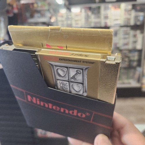 NES The Legend of Zelda W/MANUAL (Nintendo, 1987) Gold Tested Works Well - Picture 6 of 12