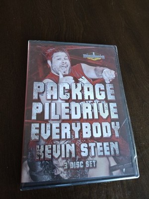  Package Piledrive Everybody 3 Disc DVD Set Kevin Steen WWE RARE New Sealed 