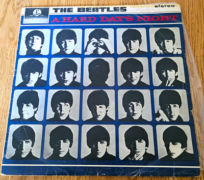 The Beatles   A Hard Day's Night Vinyl LP 12'' 1964 Rock Parlophone LSPAR-70807