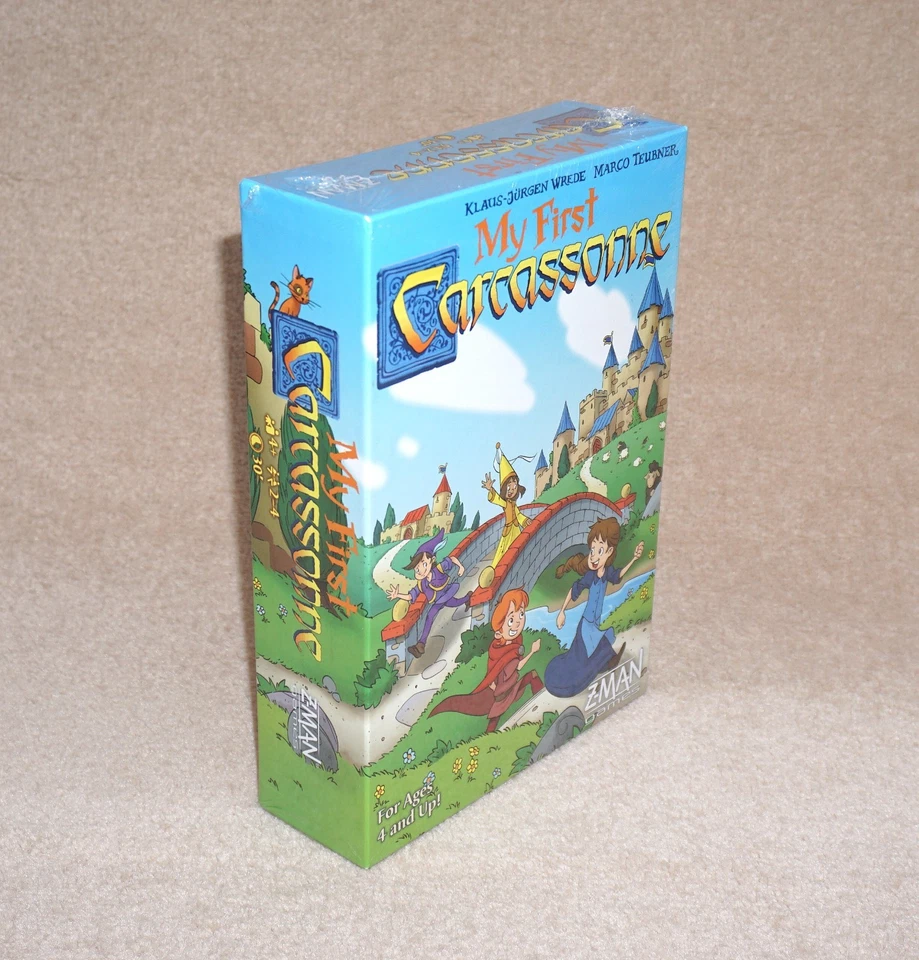 MY FIRST CARCASSONNE BOARD GAME MARCO TEUBNER Z-MAN GAMES 2020 NEW SEALED - Image 2 of 4