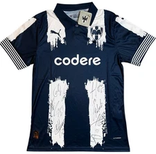 2025 CF MONTERREY Rayados Mexico team signed Puma away jersey w/ PROOF
