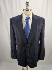 Jos. A. Bank men's Blue Wool Blazer Jacket 42L