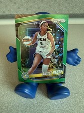 Angel Reese 2025 Panini Prizm WNBA Green Prizm #96 Chicago Sky 