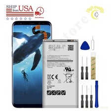 For Samsung Galaxy S8 Battery SM-G950U EB-BG950ABE EB-BG950ABA 3000mAh Tool US