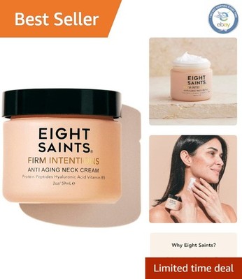 Organic Anti-Aging Neck Cream, 2oz - Fast-Absorbing Formula for All Skin Types