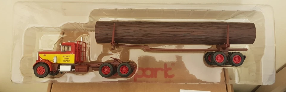 Camion Americano 1:43 Peterbilt 281 1962 De Agostini Altaya N°1  - Immagine 3 di 4