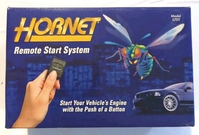 Brand New Hornet Remote Vehicle Starter System Easy Install For Hot/Cold Days