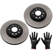 Paar Bremsscheiben Vorne für Peugeot 307 206 CC SW 207 Partner 4246W1 265.8mm