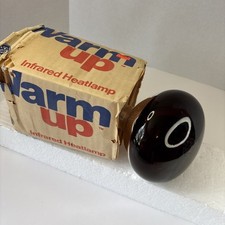 GE 250 W Infrared Heat lamp Bulb For Muscle Pain  Many Other Uses. Pre-owned