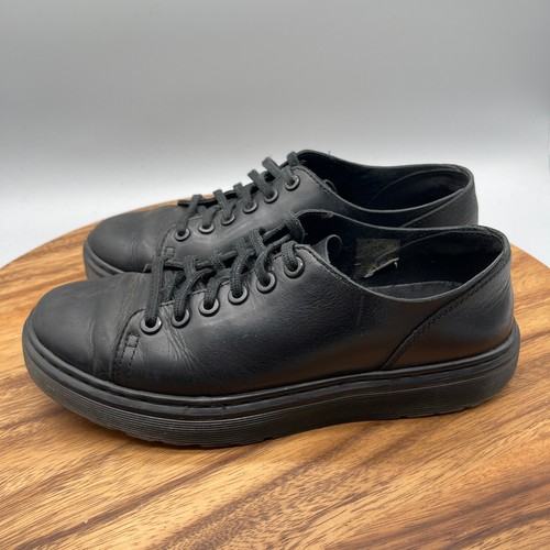 Scarpe Dr. Martens Dante donna 8 nere Brando pelle casual scuola gotica casual - Foto 3 di 8