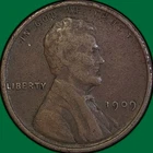 1909 Lincoln Wheat Cent Very Fine VF Coin #36143
