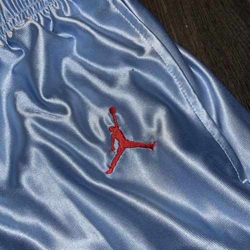 SUPREME Michael Jordan SHORTS Blue Basketball Shorts Size Medium FW24 Rare Htf - Picture 2 of 8