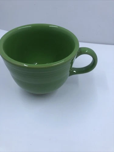 Fiesta Ware 8oz Coffee Mug Tea Cup Shamrock Green Homer Laughlin
