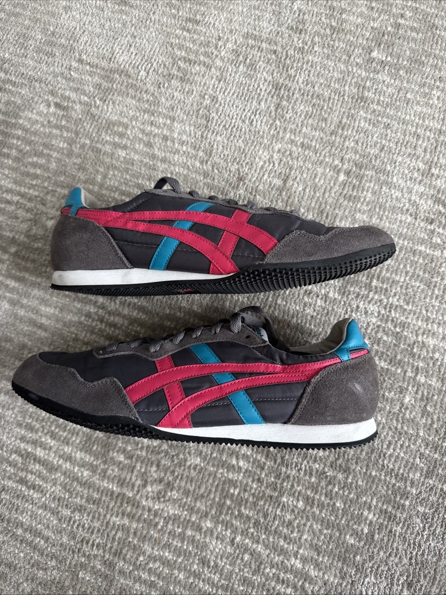 Onitsuka tiger TH109L Men's size Euro 42 Grey/Blue/ Pink