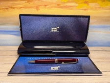 MONTBLANC Meisterstuck Gold Trim Burgundy Red Classique 164R Ballpoint Pen