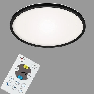 Deckenleuchte Briloner Slim LED Deckenlampe 22W Panel Fernbedienung Backlight Ru - Bild 1 von 4