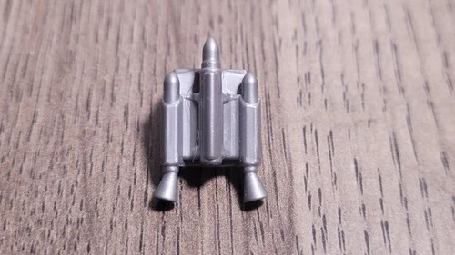 LEGO Star Wars: Jango Fett Minifigure Jet Pack w/ Nozzles - Flat Silver (64802)