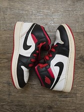 Nike 2023 Air Jordan 1 Mid OG White Gym Red Black Chicago DQ8423-106 youth 5
