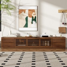 70 inch Modern TV Stand for TVs up to 80", Entertainment Center with Cable