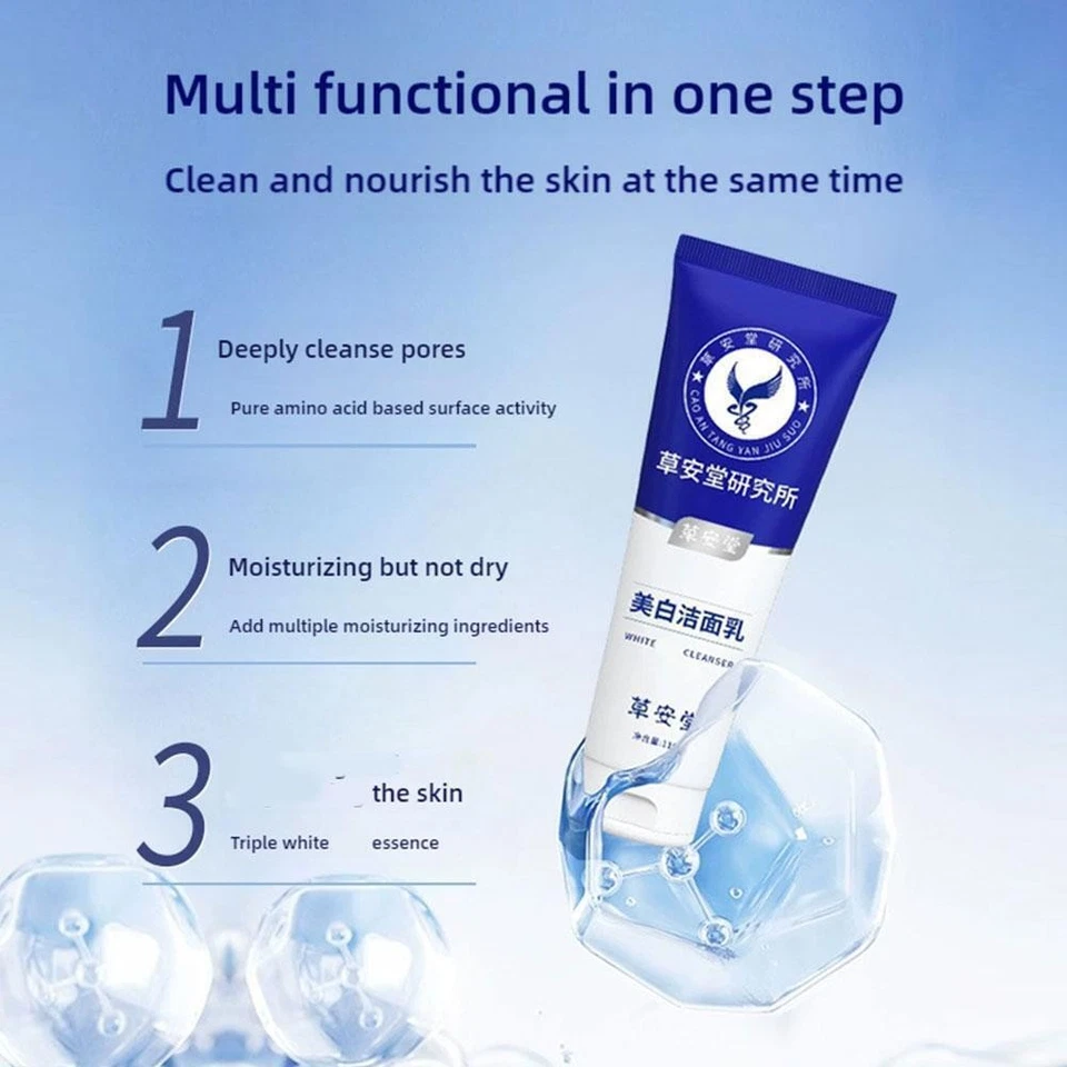 Limpiador facial exfoliante purificante, crema purificante para rostro y cuerpo Foto 2 de 4