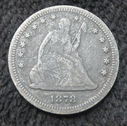 1878-S Seated Liberty Quarter * Harder Date to Find * Tests Beautifully * 5471