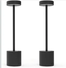 2 Pack Cordless Table Lamp, 5000mAh Battery Operated,Rechargeable Lamps Cordless