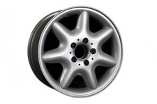2001-2004 Mercedes C320 16 Silver Oem Factory Wheel Rim A2034010302
