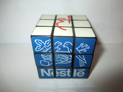 NESTLE FOOD & BEVERAGE CO. PROMO/EMPLOYEE RUBIK'S CUBE INVESTEMENT CORP RARE HTF