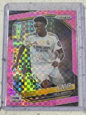 2025-26 Panini Prizm FIFA Pink Power 67/75 Vinicius Junior Vini Jr #179