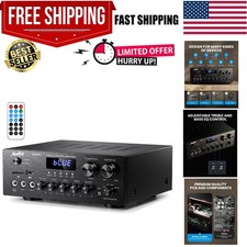 High-Performance Bluetooth 5.0 Stereo System - Ideal for Karaoke Home Theater