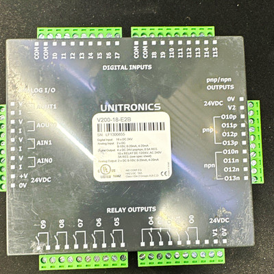 Unitronics  PLC  V200-18-E2B Snap In I/O module.