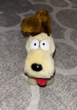 Vintage 1983 Odie Dog 11" Plush Dakin Garfield Cartoon Character Stuffed Animal