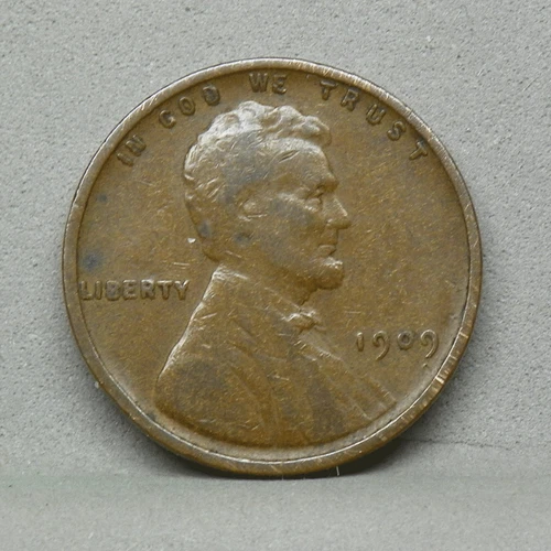 1909 LINCOLN CENT, VG