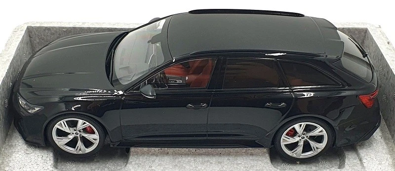 Minichamps escala 1/18 diecast 155 018014 - Audi RS 6 Avant 2019 negro met Foto 4 de 4