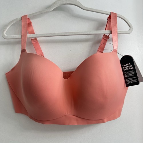 $64 EBY NWT Women's Size LDD All Day Balconette Bra (36G, 38DD, 38G) Pink