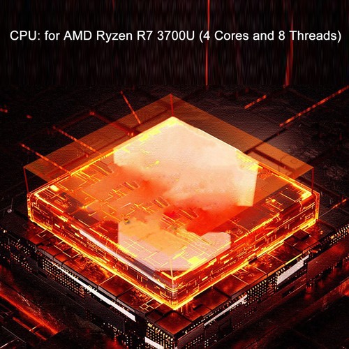 15.6in FHD Laptop For Windo-ws 10 11 20GB RAM For Ryzen R7 3700U CPU Fin NEW - Afbeelding 12 van 18