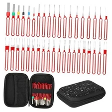  39Pcs Upgraded Terminal Pin Removal Tool Kit, Depinning Electrical Connector 