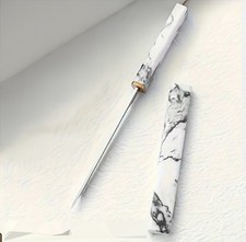 Cuchillo pequeño estilo tanto con colorante de mármol sintético, abrecartas o cuchillo de frutas
