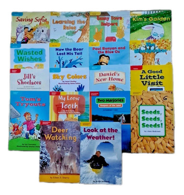 McMillan McGraw Hill Leveled Readers Grade 1 Booklet Lot of 18 Various Topics