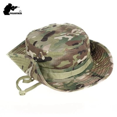 Sombrero De Camuflaje Táctico Para Hombre Gorra De Cubo Militar Senderismo Caza
