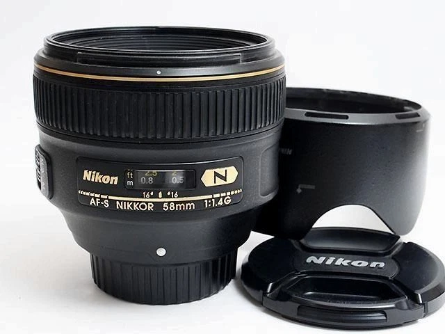 セール！美品Nikon AF-S NIKKOR 58mm f/1.4G Amazon.com : Nikon AF-S FX NIKKOR 58mm f/1.4G Lens for Nikon DSLR