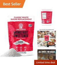 Classic Monk Fruit Sweetener 829 oz Keto Sugar Substitute