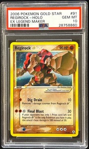 Regirock Gold Star | eBay