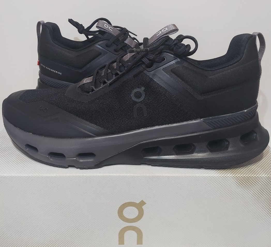 On Cloud Man's Size 11.5 Cloudnova X Black/Eclipse - 3ME30410106