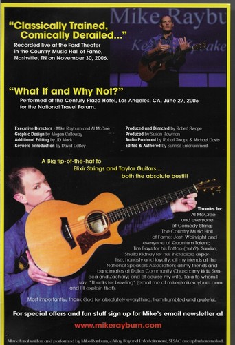Mike Rayburn: The World's Funniest Guitar Virtuoso (DVD, 2015) - Picture 2 of 4