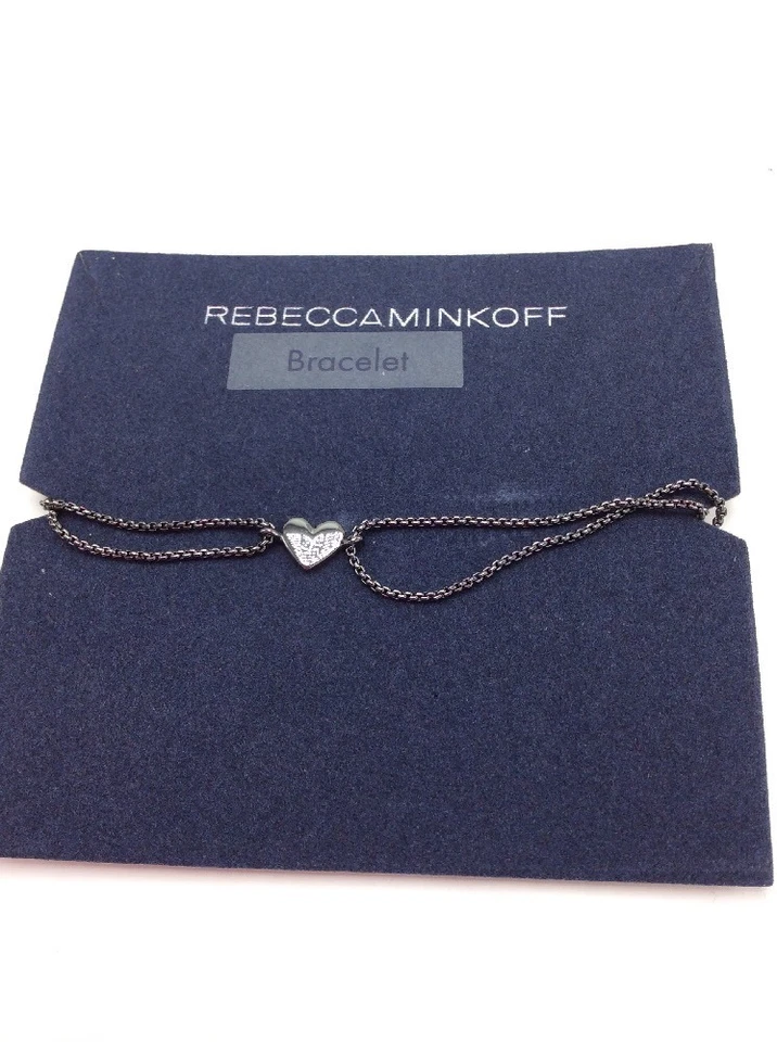 Pulsera Corazón Tono Hematita Rebecca Minkoff $38 RM35 Foto 2 de 4